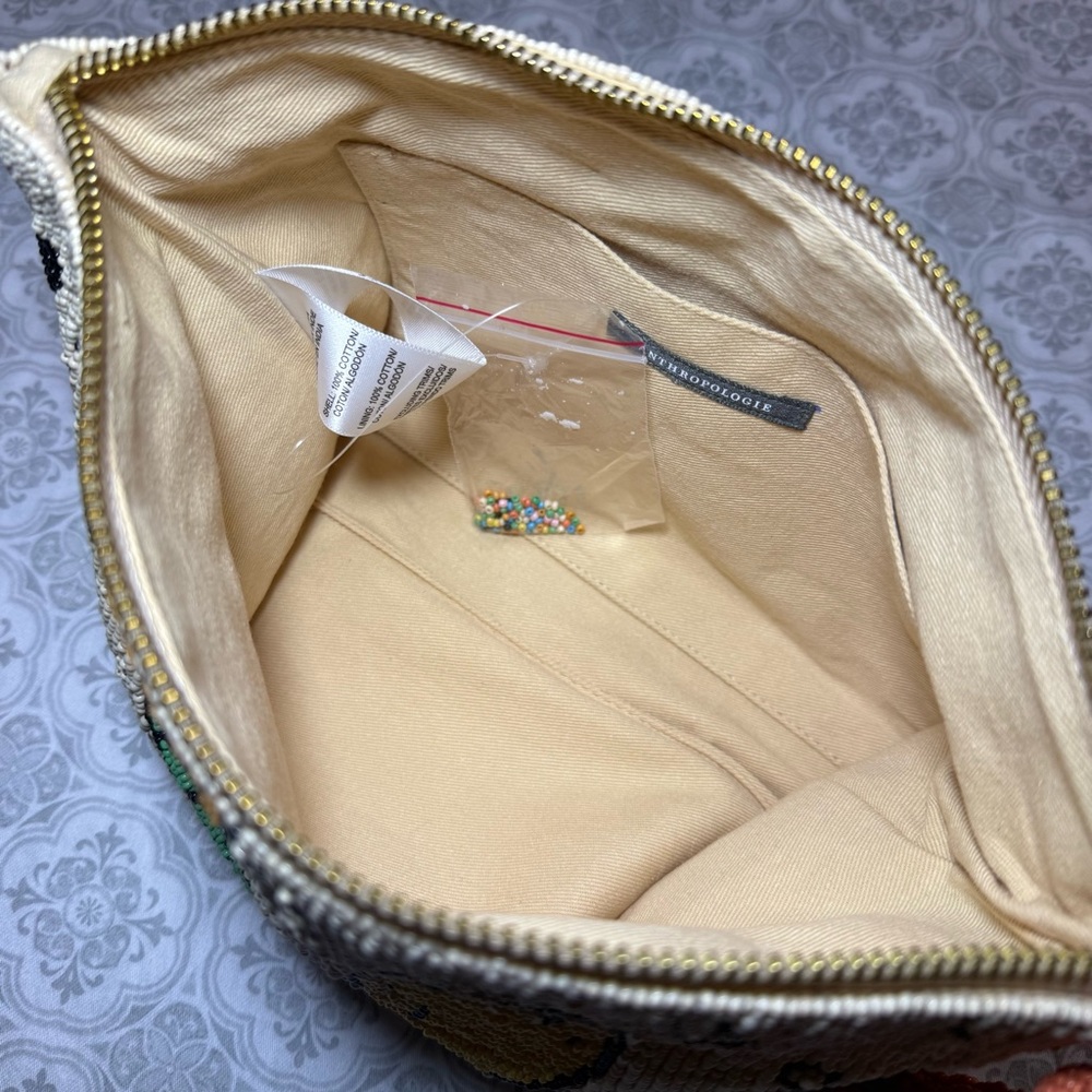 NWOT The Fiona Large Beaded Pouch  Color: Cocktails - Picture 6 of 14